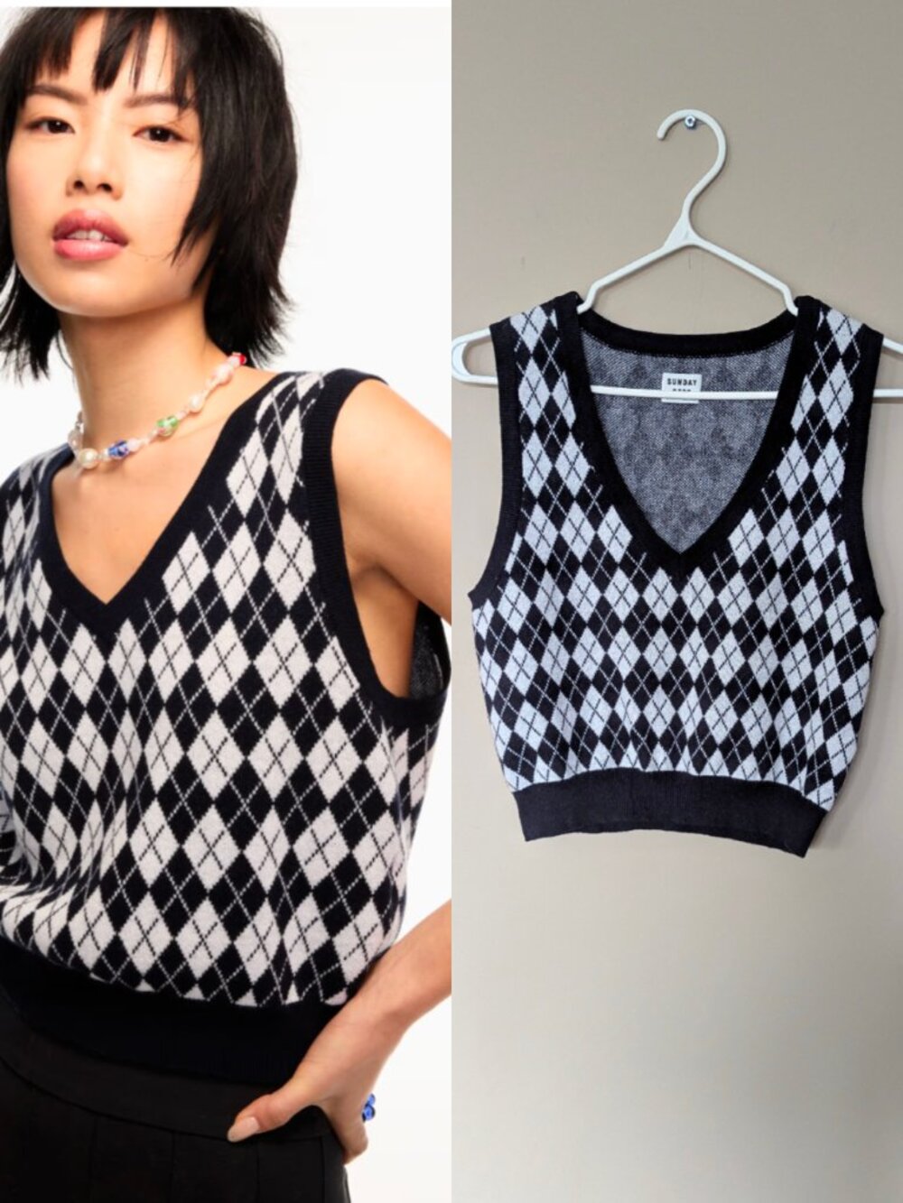Aritzia Sunday Best Quinn Sweater Vest